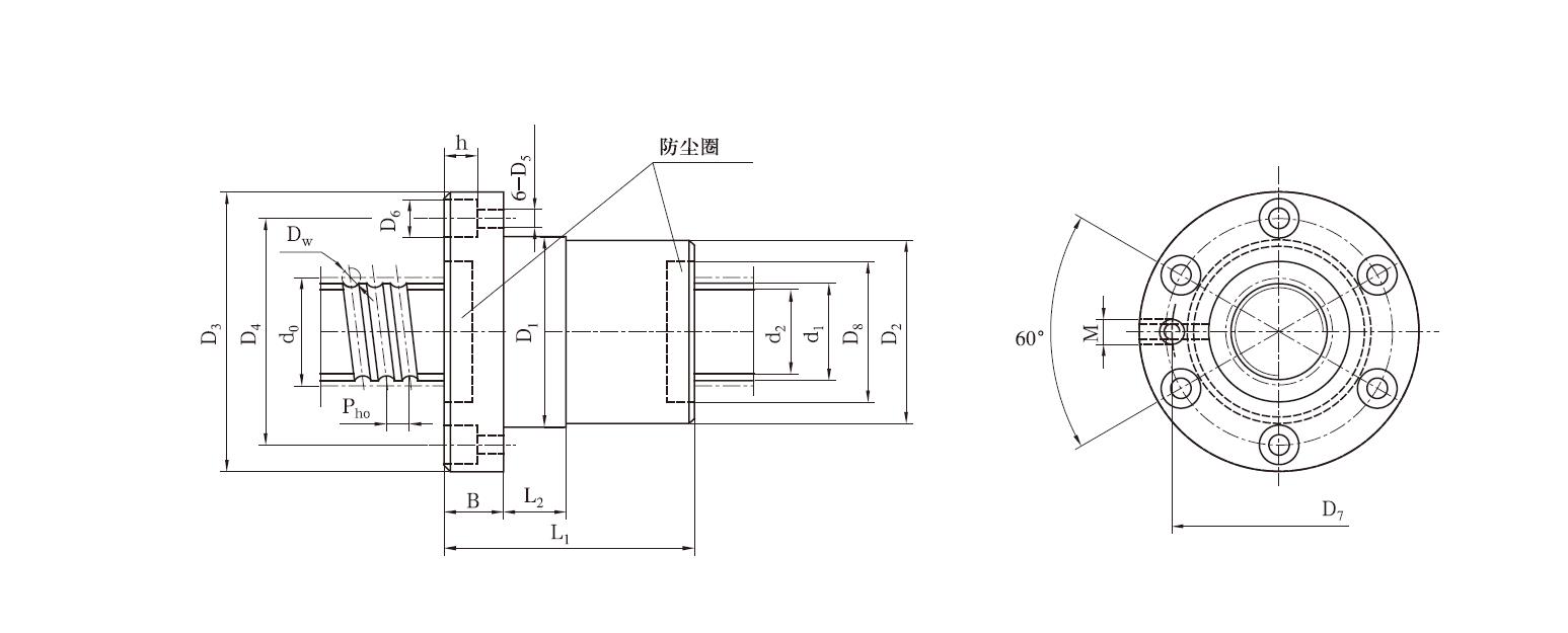 FFQ2504-2滾珠絲杠