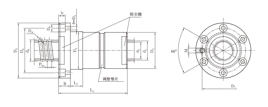 DKFZD6340-4滾珠絲杠